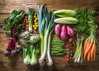 local market fresh vegetables