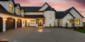 beautiful exterior luxury home