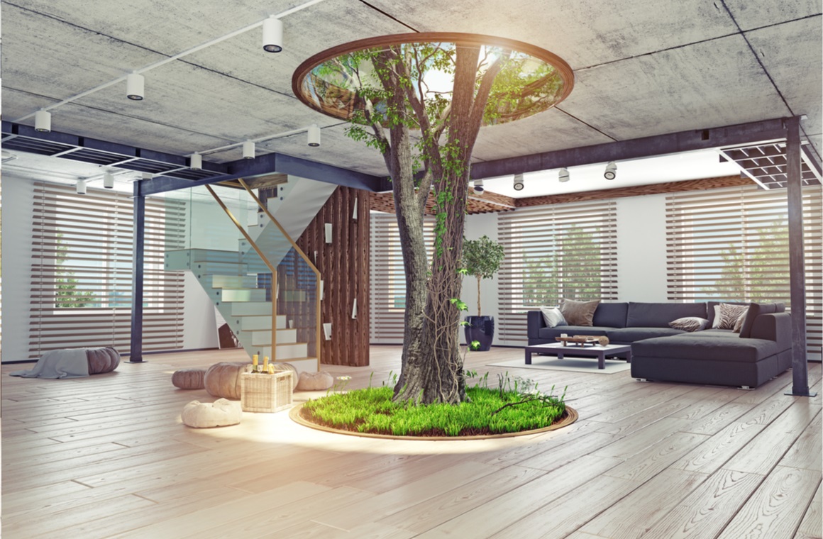 eco design of the modern interior