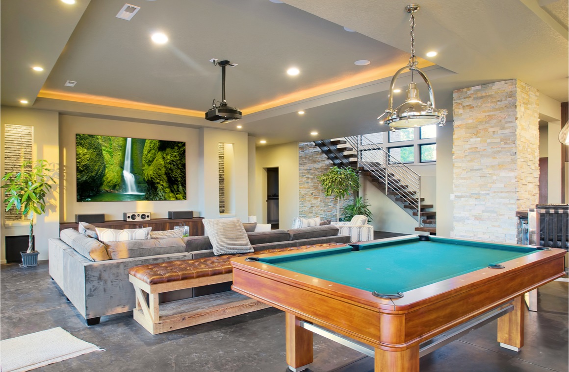 entertainment luxury home room