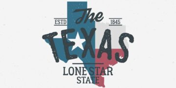 texas state logo emblem label