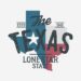 texas state logo emblem label