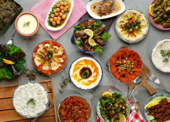 traditional turkish celebration dinner