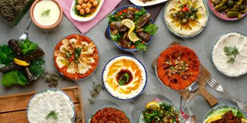 traditional turkish celebration dinner