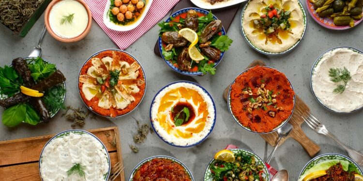 traditional turkish celebration dinner