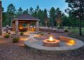 Outdoor living space patio