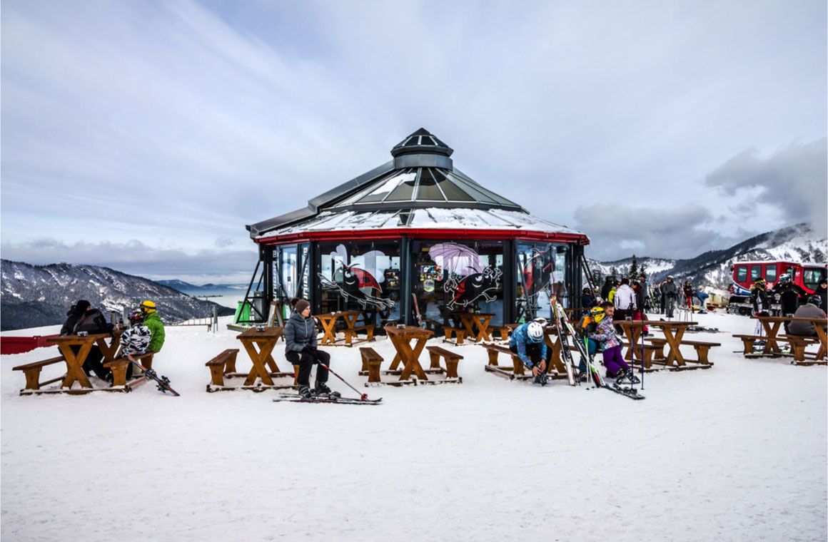 winter ski resort jasna