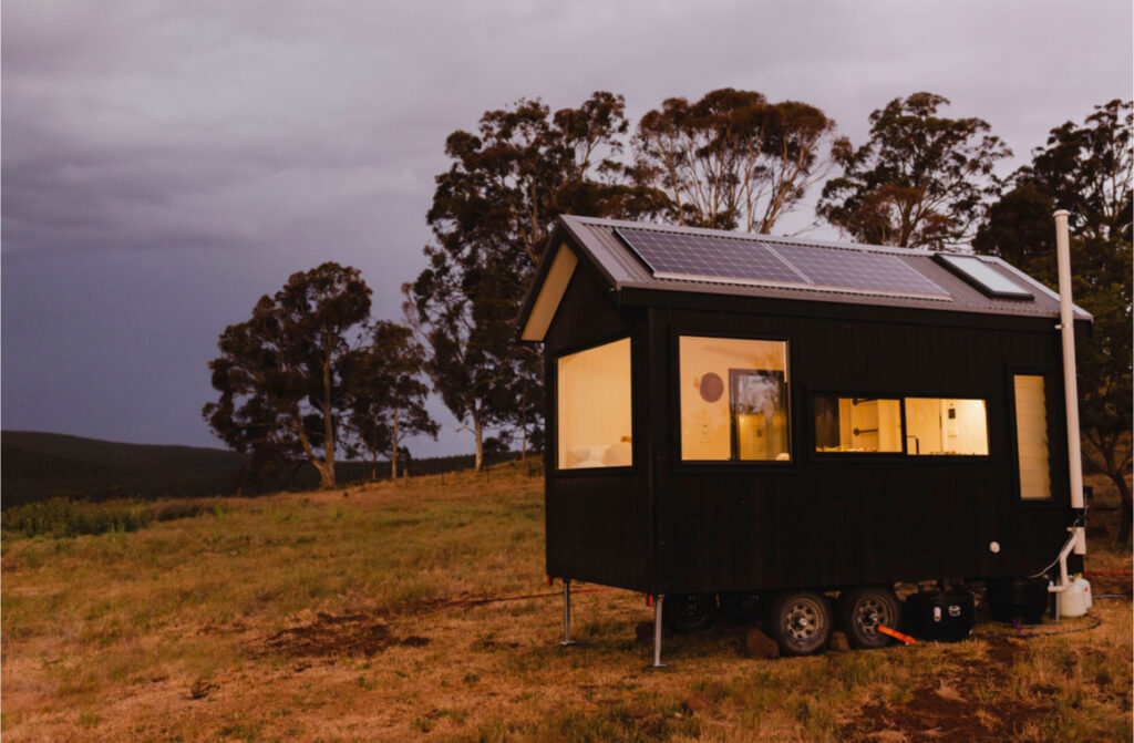 Tiny home australian wilderness
