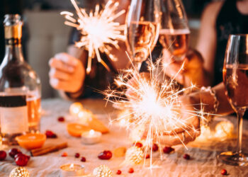 celebrating new year eve