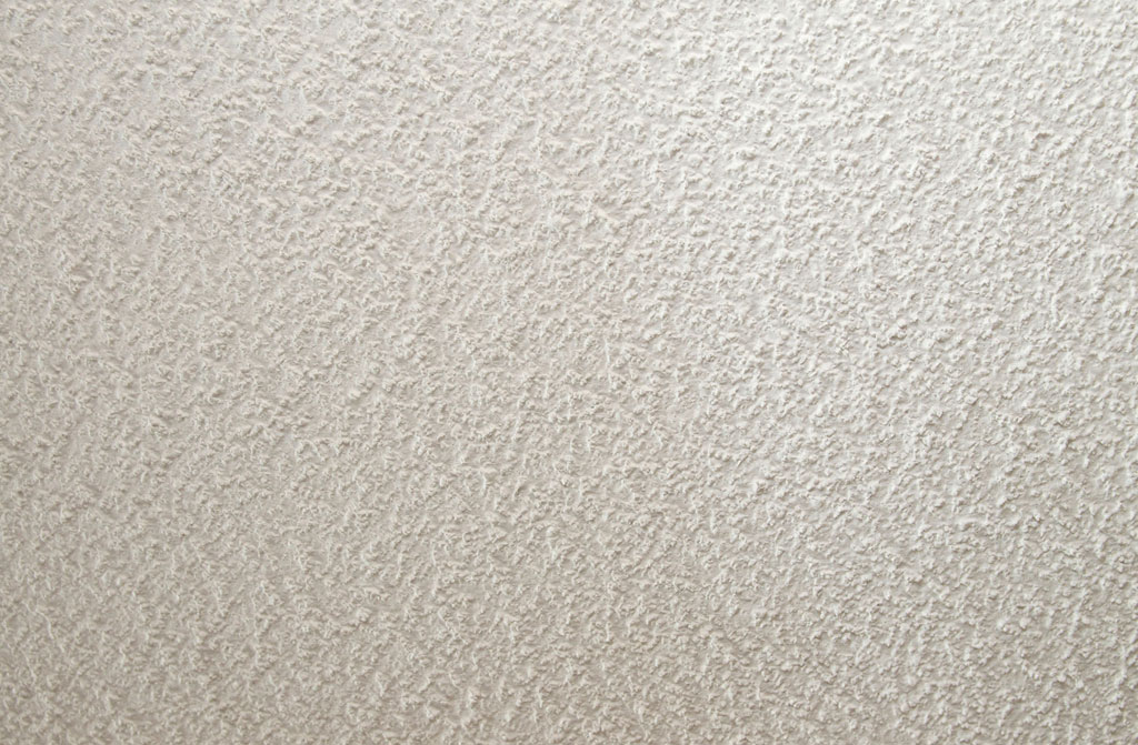 white popcorn ceiling