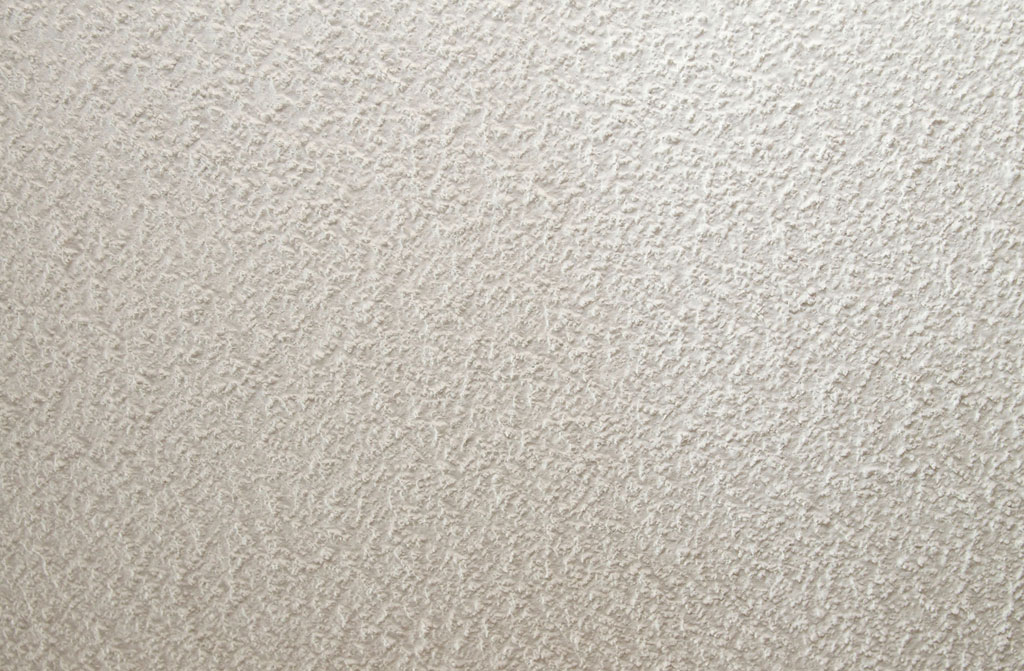 white popcorn ceiling