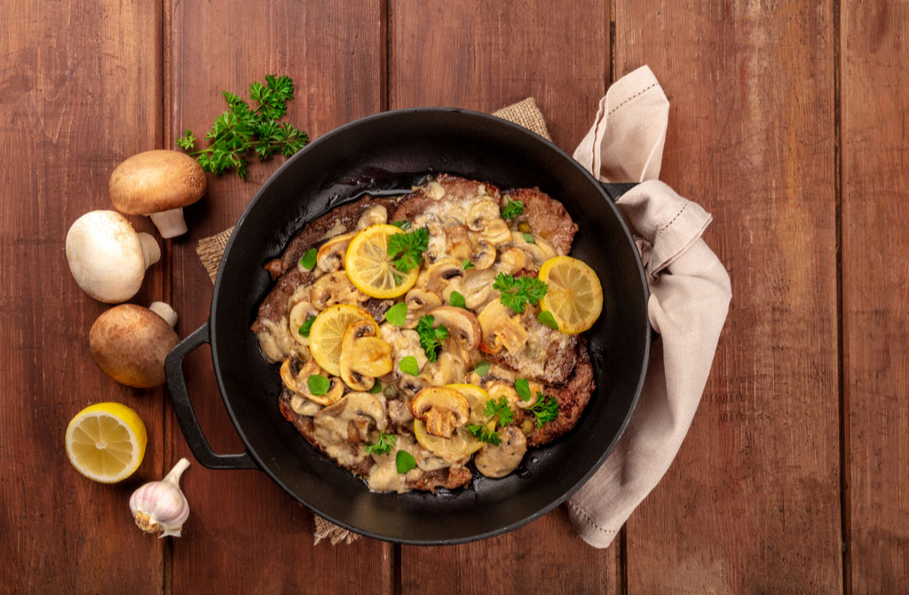 scallopine di vitello