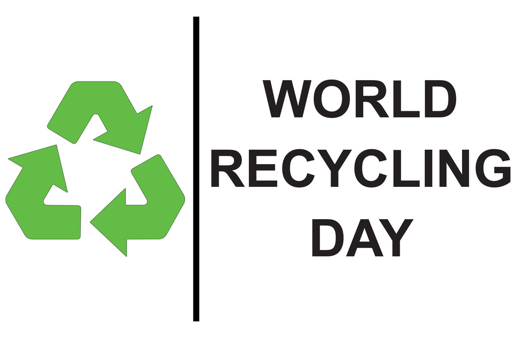 world recycling day concept
