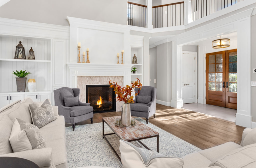 beautiful traditional living room