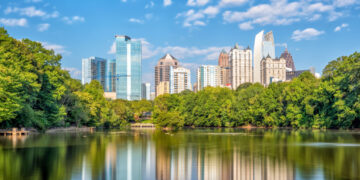 midtown atlanta skyline