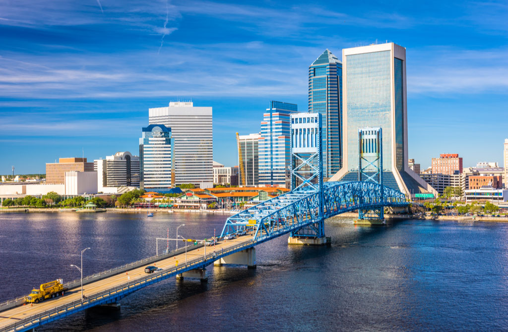 jacksonville florida usa downtown