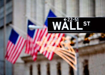 wall street sign new york stock