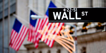 wall street sign new york stock