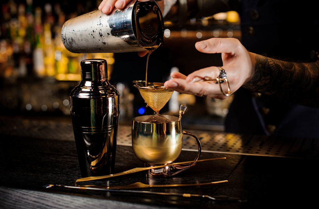 bartender tattoo pouring fresh