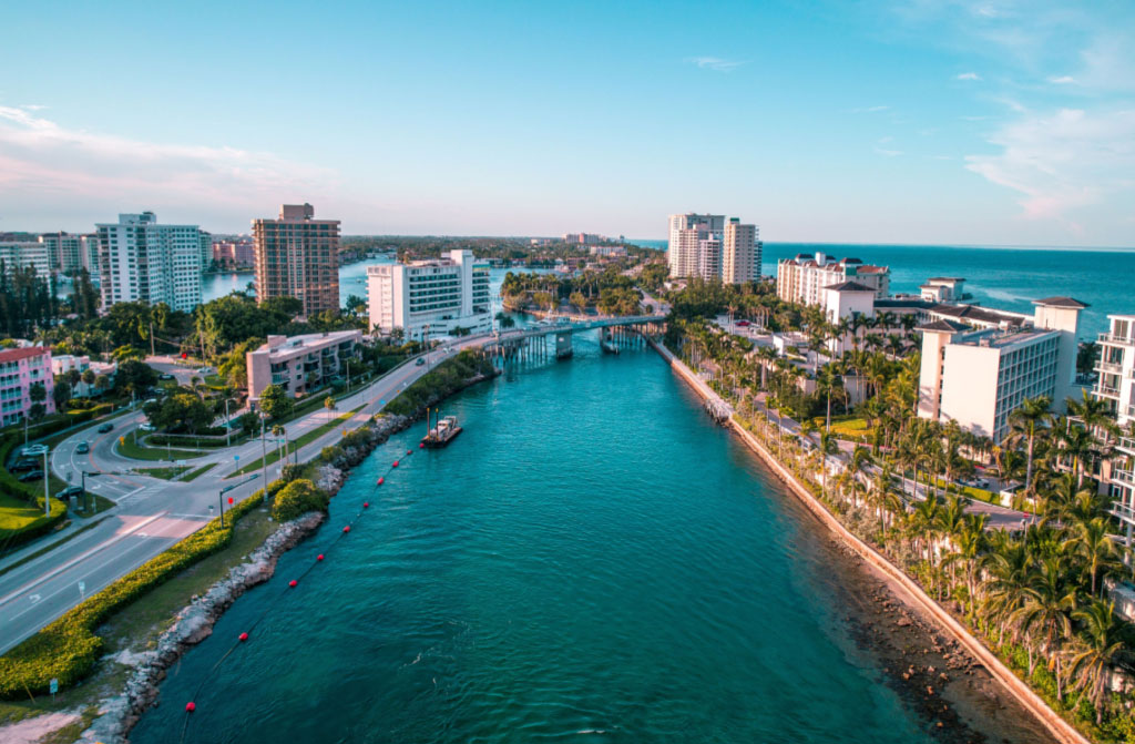 boca raton fl usa view