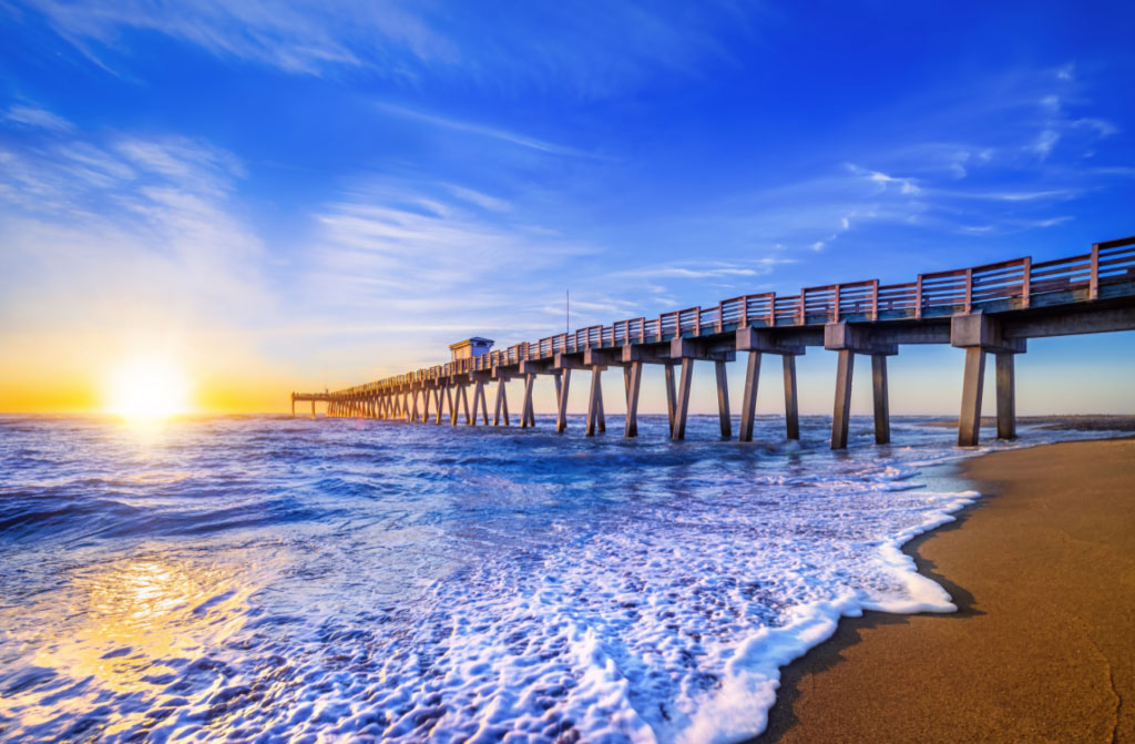 famous pier venice view