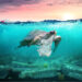 plastics pollution ocean turtle eat bag
