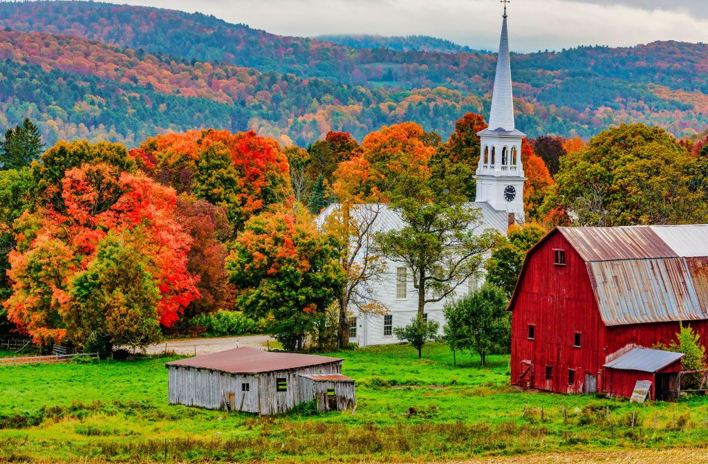 woodstock vermont october