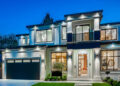 beautiful contemporary white house
