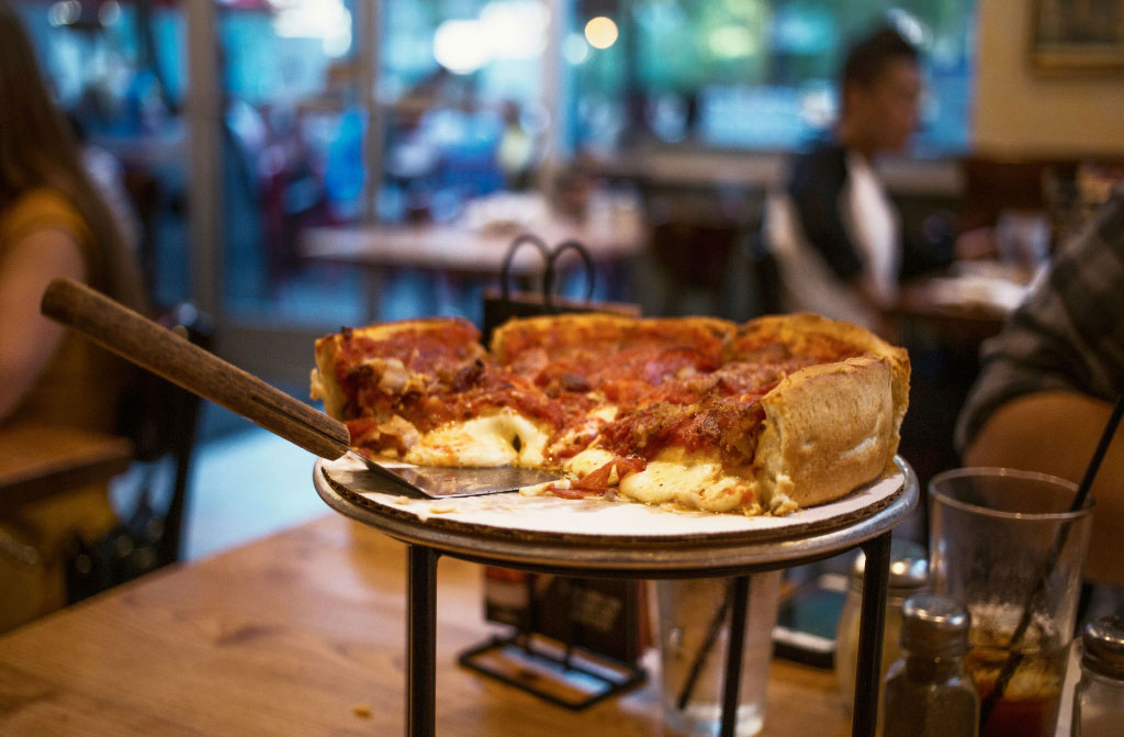 deep dish chicago style