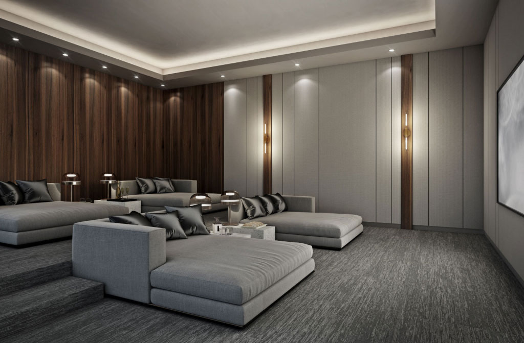 sofa bed home luxury theater