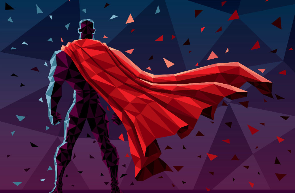 super hero background