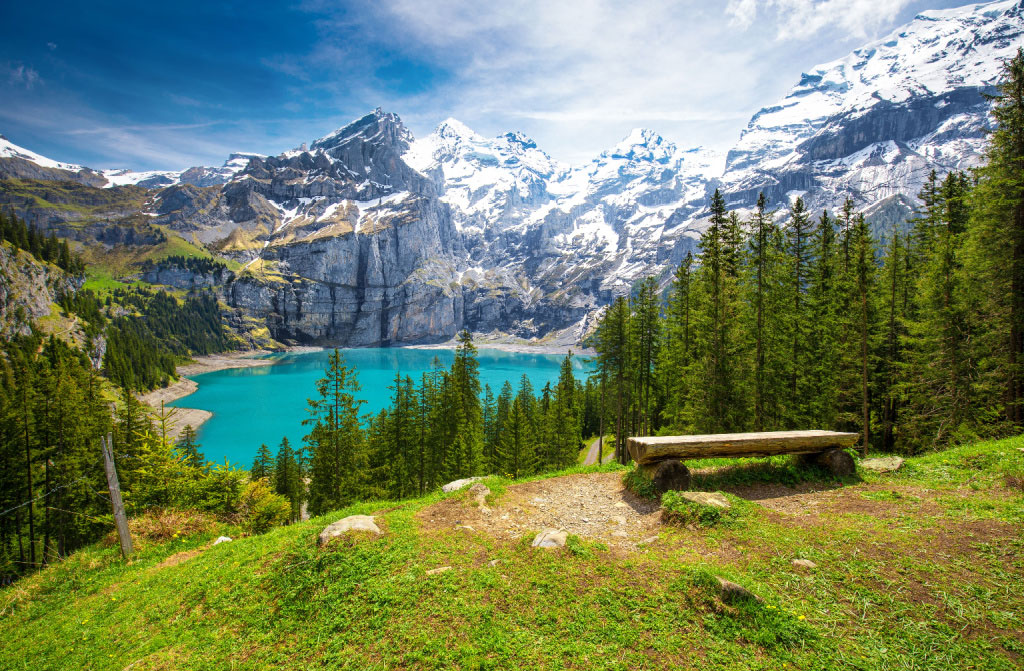 amazing waterfalls swiss alps