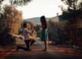 man love proposing surprised
