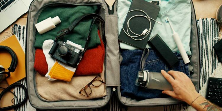 suitcase packs adventure