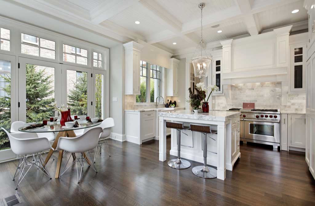 kitchen luxury white cabinetry