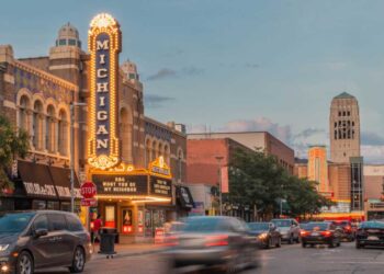 michigan usa theater view