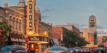 michigan usa theater view