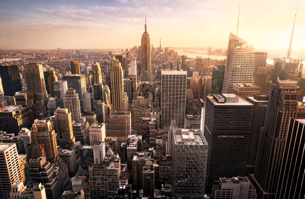 new york city skyline view