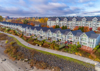 vancouver wa view in front of