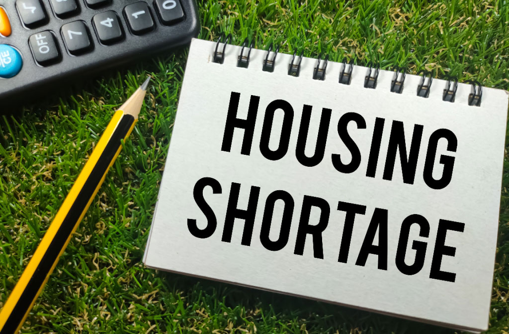 text housing shortgage