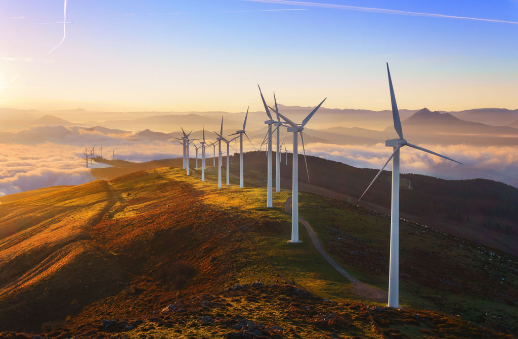 wind turbines oiz eolic park