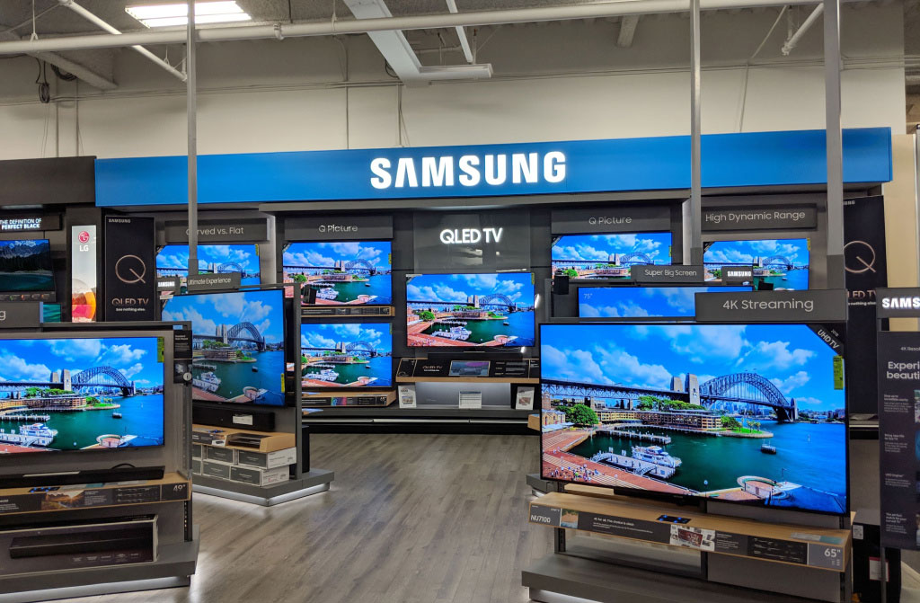 samsung tv buy store
