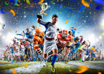 grand arena sports collage soccer basketball