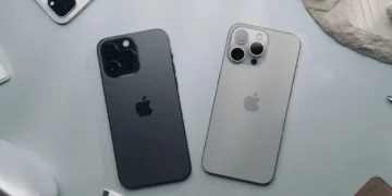 iphone 15 pro back and titanium color