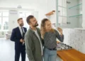 boyfriend and girlfriend looking for house