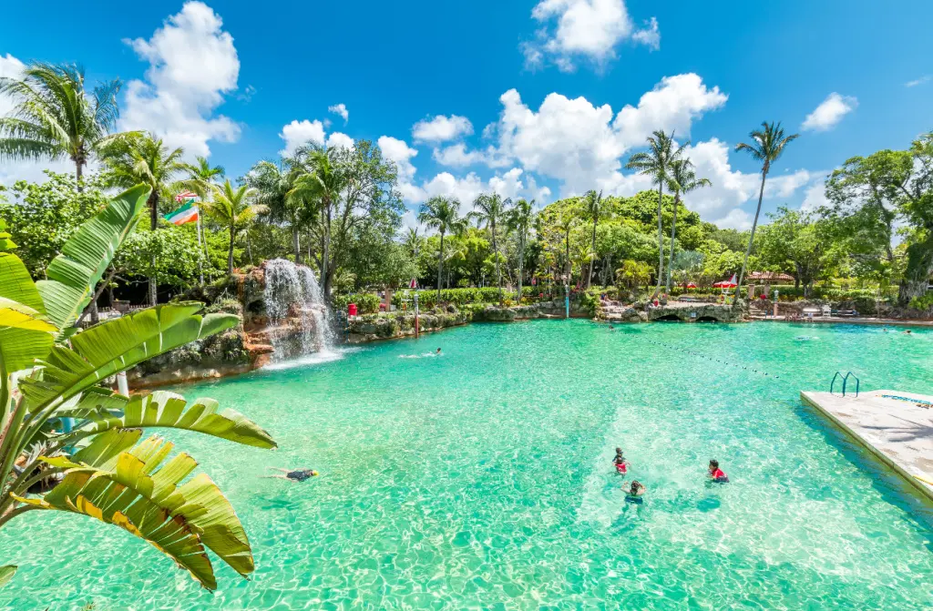 miami florida may natural pool view