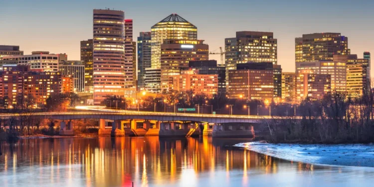 rosslyn arlington virginia usa downtown