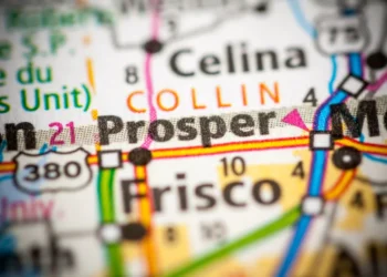 proper texas usa map view