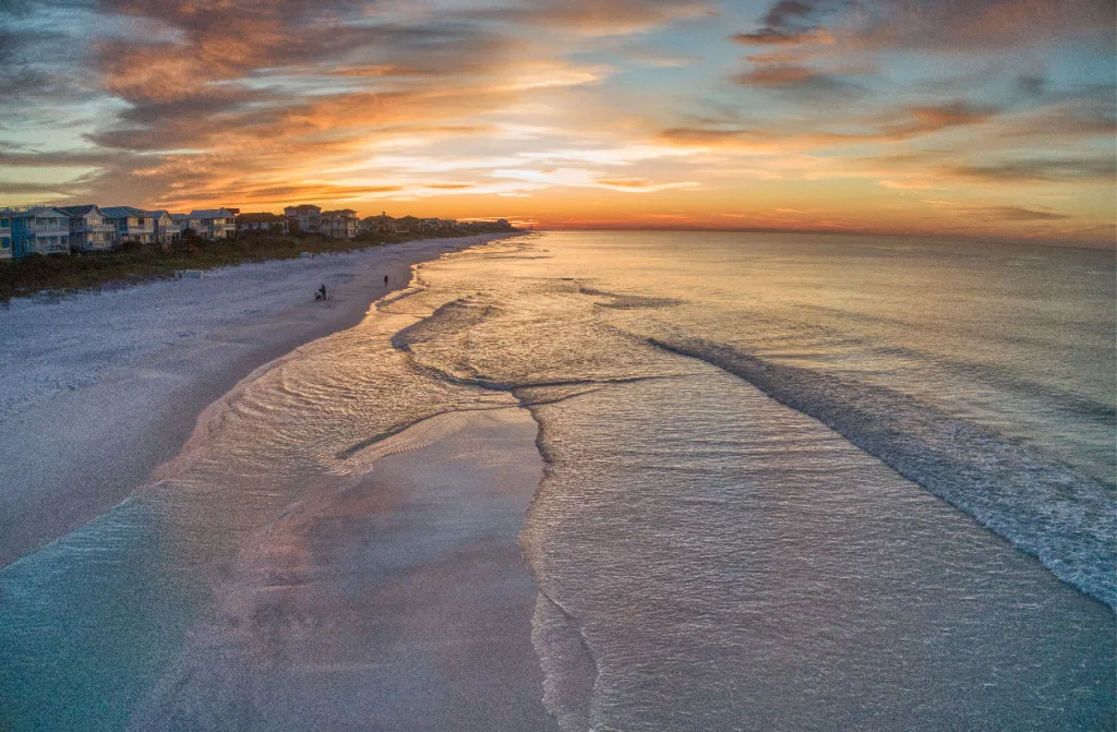 aerial santa rosa beach view