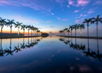 deering estate reflection of sunrise